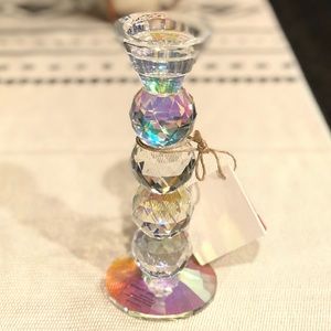 Opalescent Candle Holder
